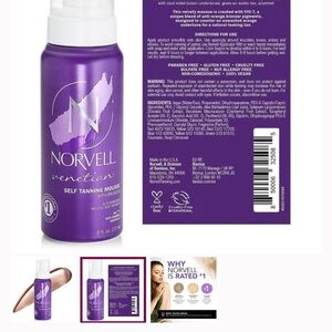 Norvell self tanning mouse never used